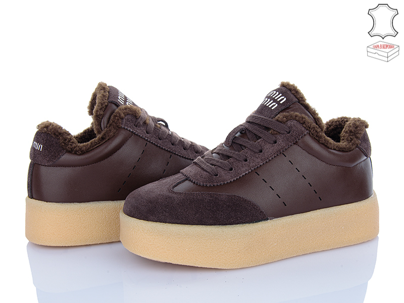 Кроссовки QQ Shoes (36-41) 6QQ32-6 (зима)