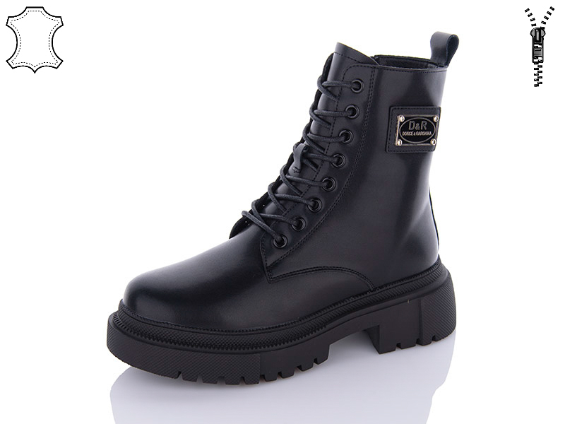 Ботинки QQ Shoes (36-41) W9QQ209 (зима)