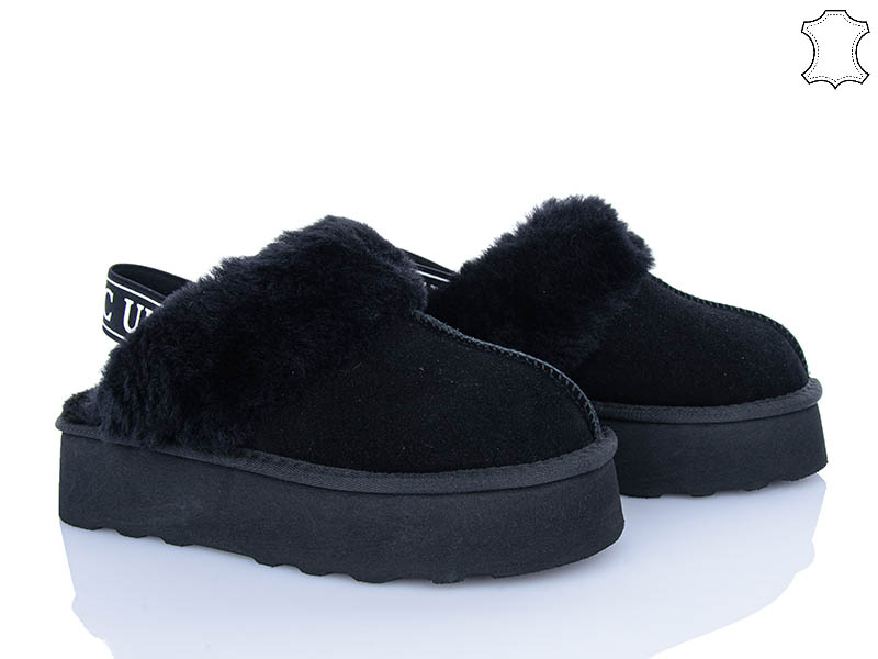 Угги Мир (36-41) 4224-5801 black (зима)