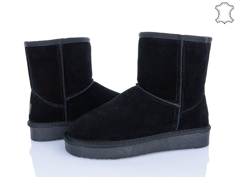 Угги Мир (36-41) 4224-5825 black (зима)