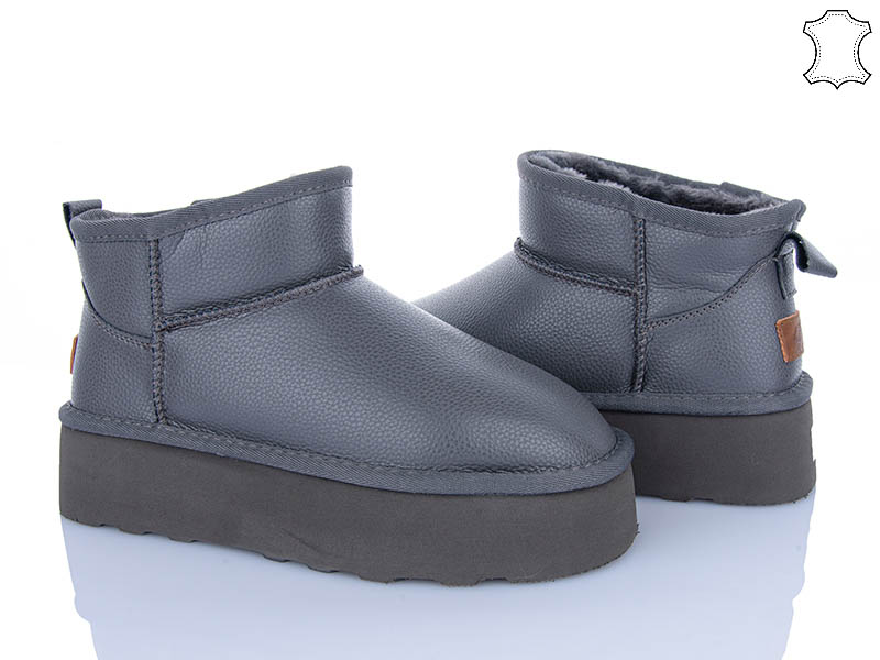 Угги Мир (36-41) 4224-5853-3 grey (зима)