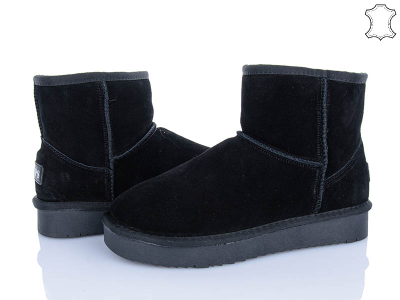 Угги Мир (36-41) 4224-5854 black (зима)