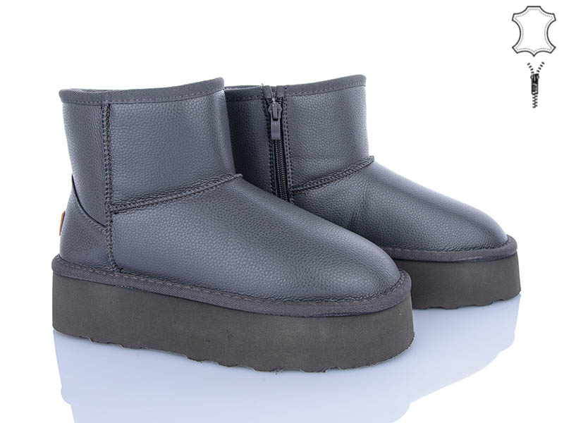 Угги Мир (36-41) 4224-5854-1 grey (зима)