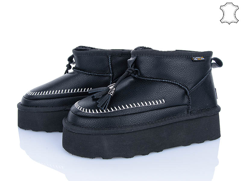 Угги Мир (36-41) 4224-5854-28 black (зима)