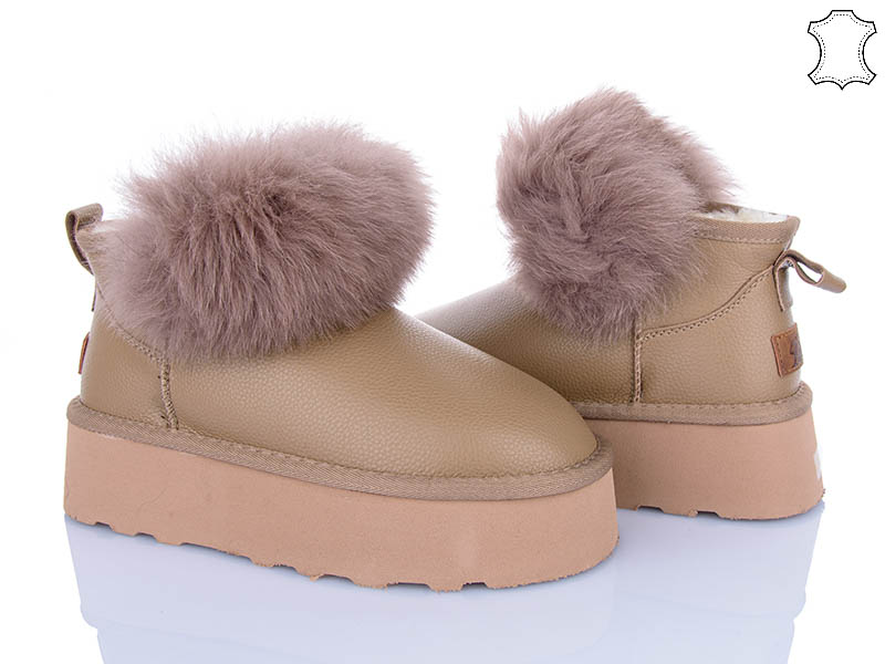 Угги Мир (36-41) 4224-5860-1 camel (зима)