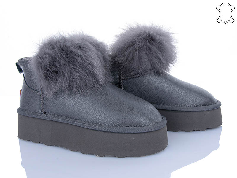 Угги Мир (36-41) 4224-5860-1 grey (зима)