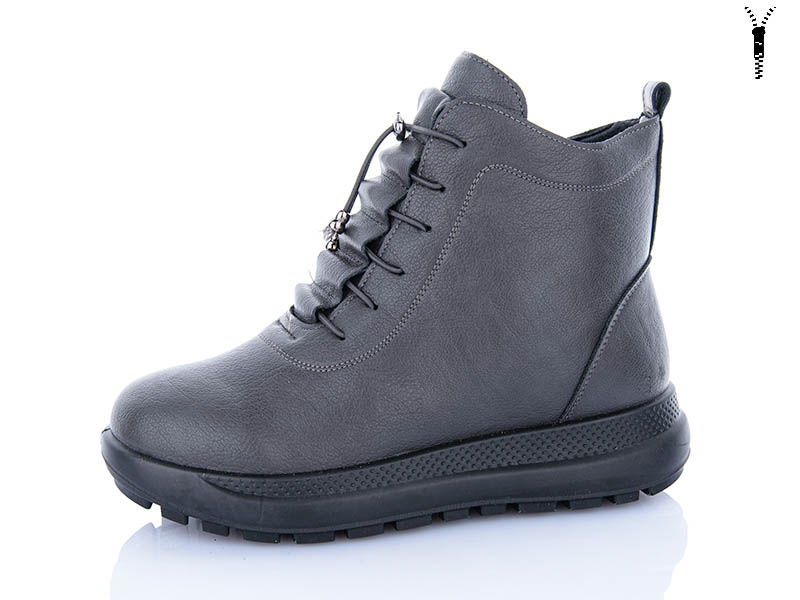 Ботинки ABA (37-42) 60999 grey (зима)