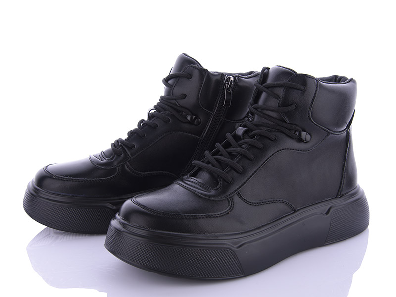 Ботинки VIOLETA (36-41) M6061-1 black (деми)