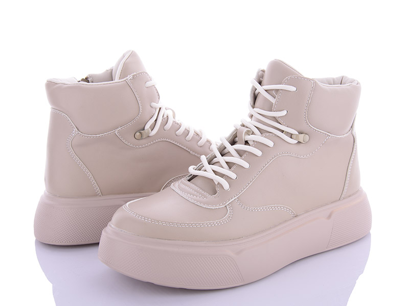 Ботинки VIOLETA (36-41) M6061-9 beige (деми)