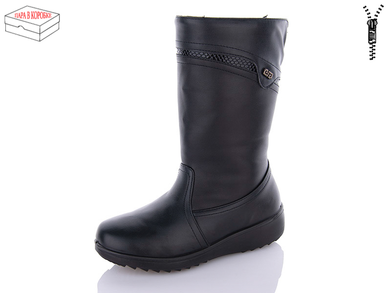 Ботинки QQ Shoes (37-42) WY9-1-old-1 (зима)