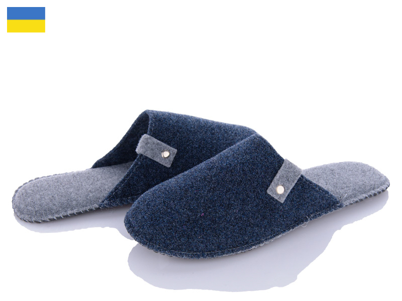 Тапочки Inblu (41-46) 405 синій (деми)