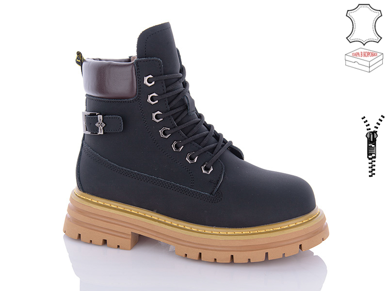 Ботинки QQ Shoes (36-40) B137 (зима)