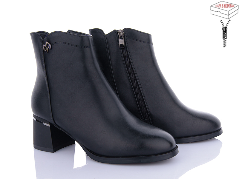 Ботинки QQ Shoes (36-41) A2683 (зима)