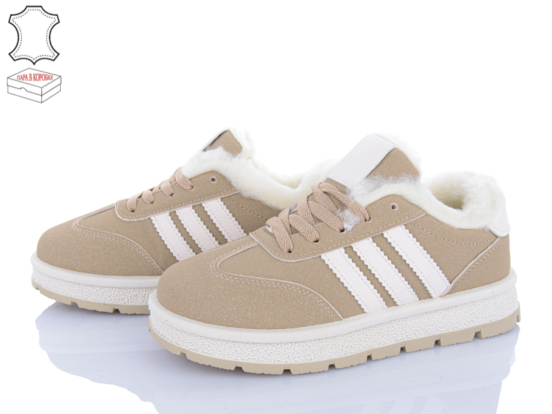 Кроссовки Ailaifa (36-41) A818 khaki (зима)