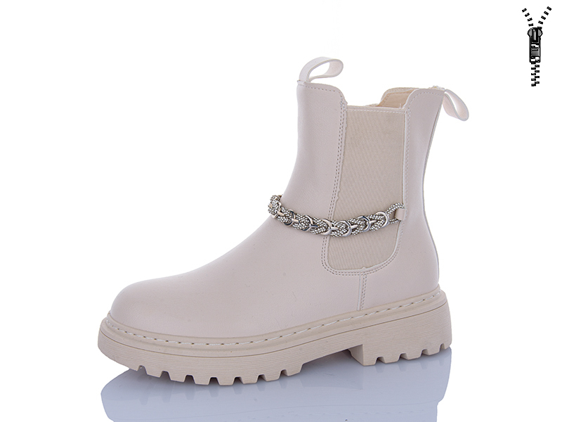 Ботинки ABA (36-41) 25-20 beige (деми)