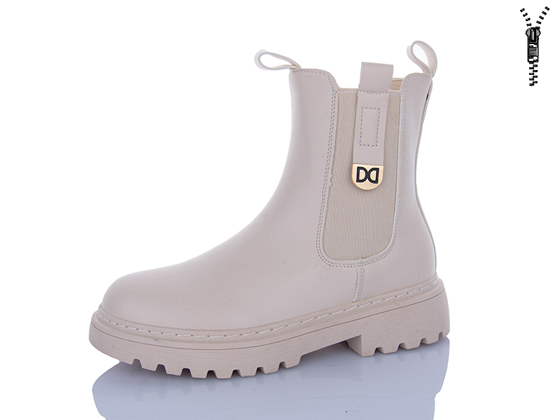 Ботинки ABA (36-41) 25-22 beige (деми)