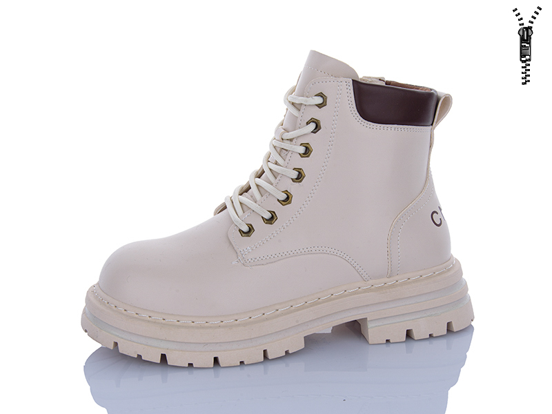 Ботинки ABA (36-40) 25-37 beige (деми)