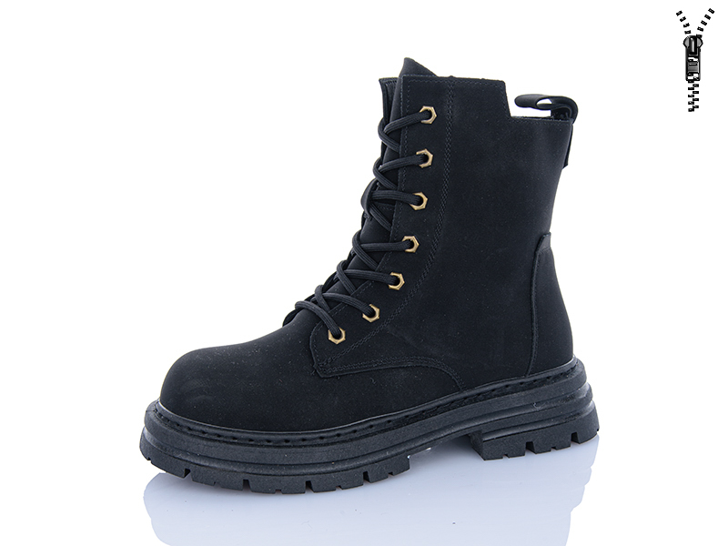 Ботинки ABA (36-40) 25-38 black (деми)