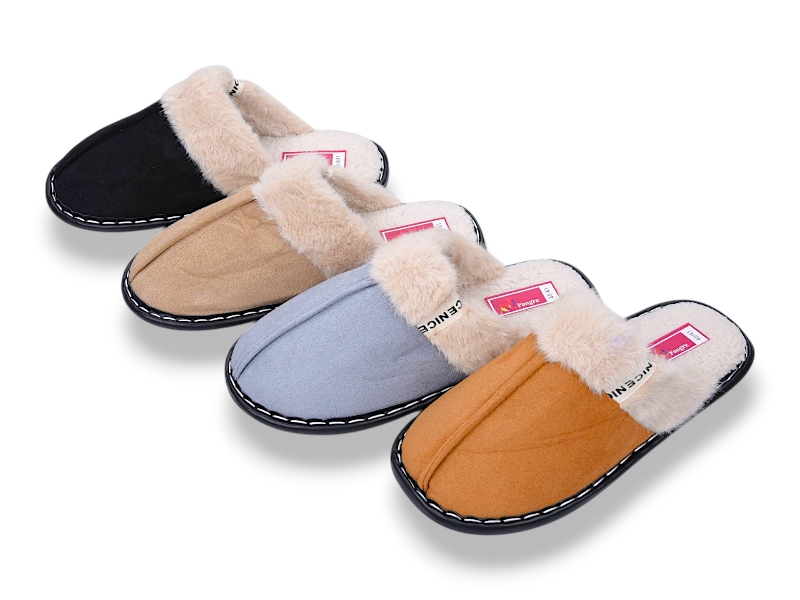 Тапочки ALEX M&L (36-41) A8141 mix (зима)