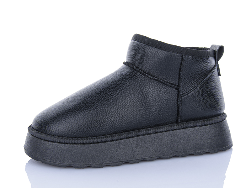 Угги YIYI (41-44) D69 black батал (зима)