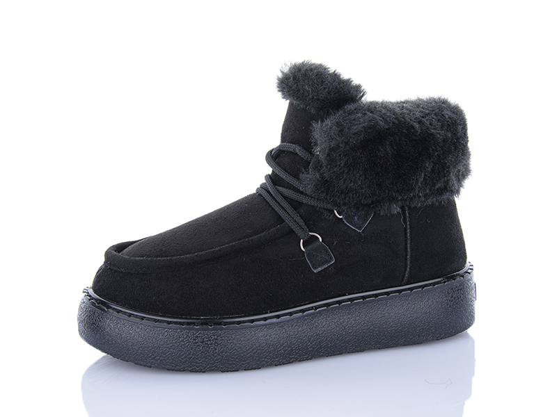 Ботинки ABA (36-41) G20-1 black (зима)