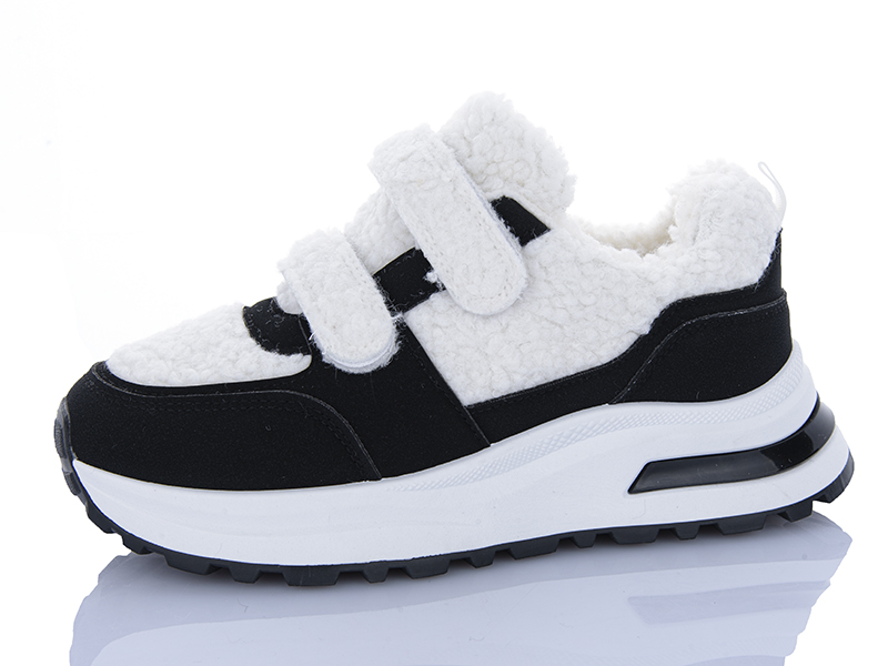 Кроссовки ABA (36-41) G22-6 white (зима)