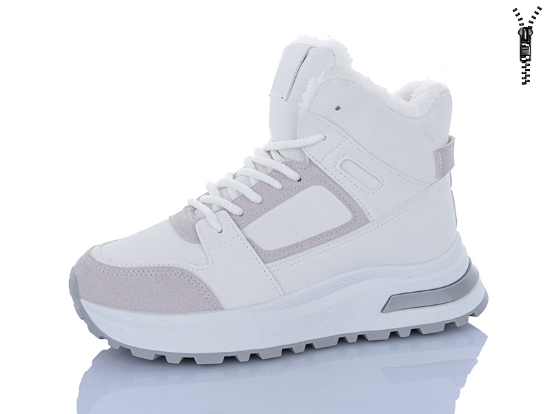 Ботинки ABA (36-41) G23-2 white (зима)
