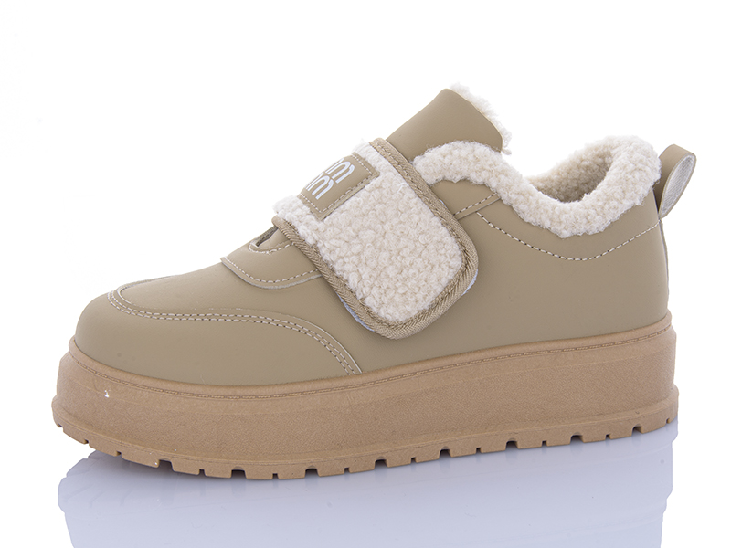 Кроссовки ABA (36-41) T015 khaki (зима)