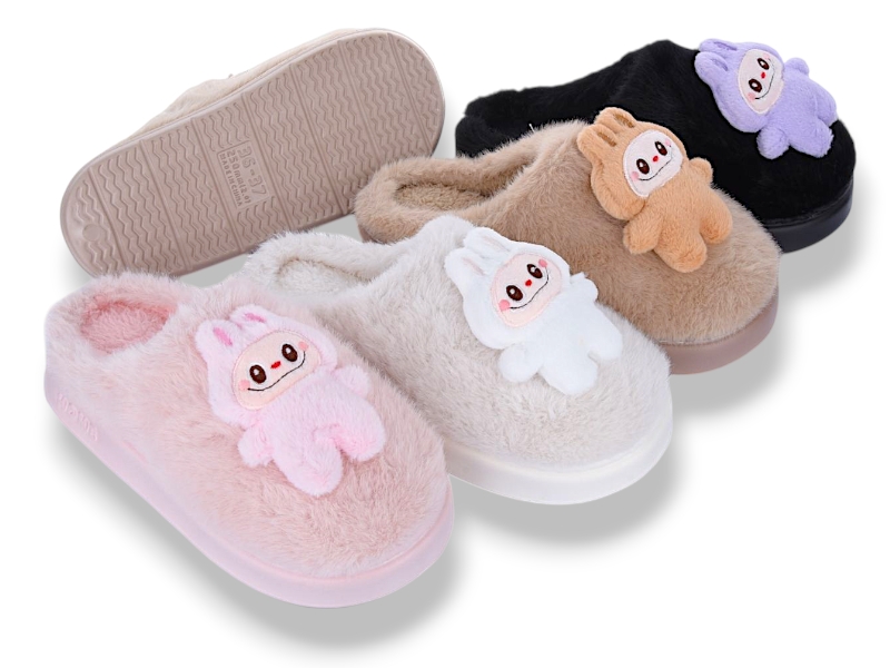 Тапочки Horoso (36-41) PA139 mix (зима)
