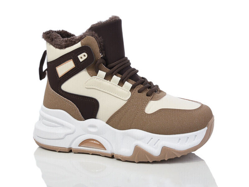 Кроссовки OkShoes (36-41) YB058-4 (зима)