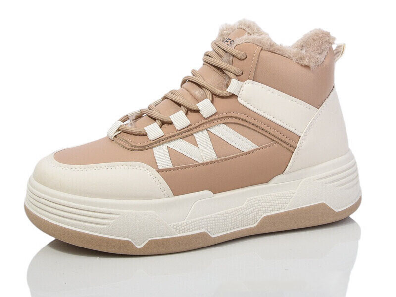 Кроссовки OkShoes (36-41) YB059-2 (зима)