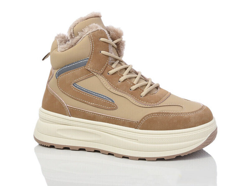 Кроссовки OkShoes (36-41) YB064-3 (зима)
