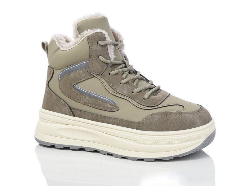 Кроссовки OkShoes (36-41) YB064-4 (зима)
