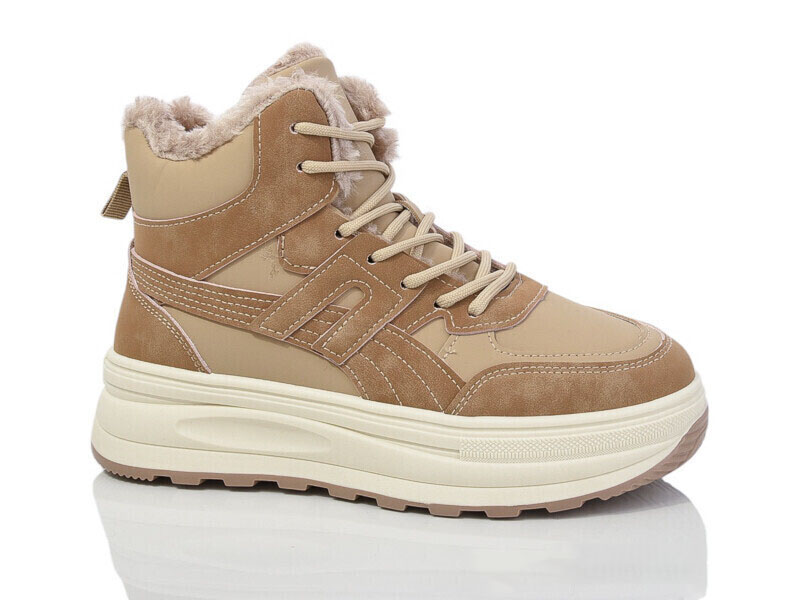 Кроссовки OkShoes (36-41) YB065-2 (зима)