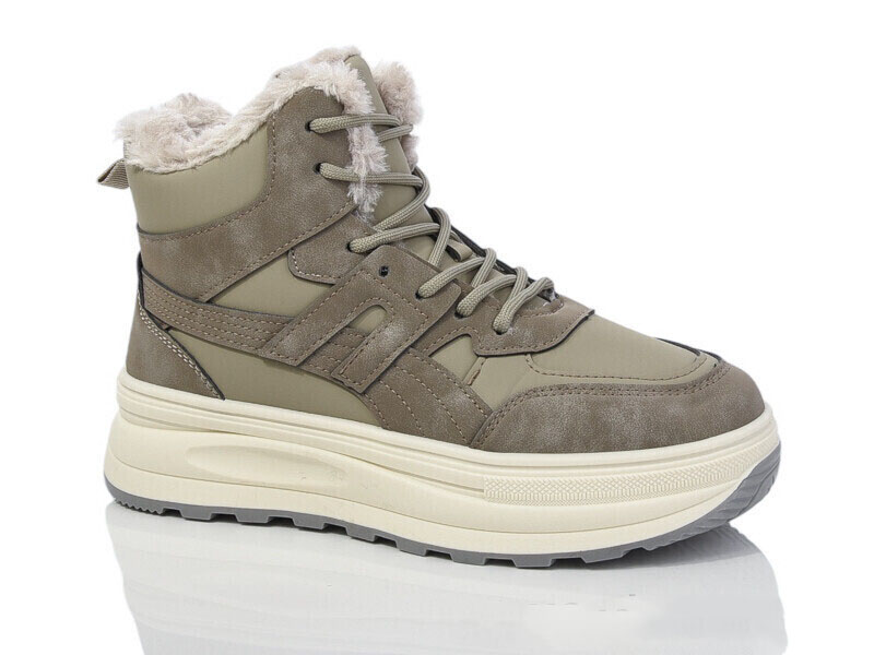 Кроссовки OkShoes (36-41) YB065-3 (зима)