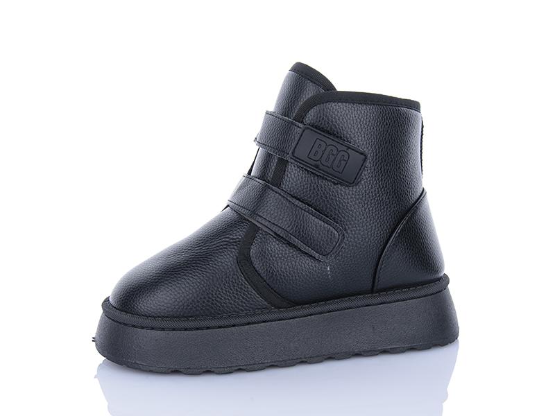 Угги OkShoes (36-41) D62 black (зима)