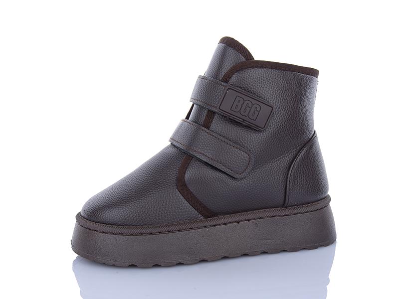 Угги OkShoes (36-41) D62 brown (зима)