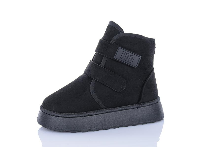 Угги OkShoes (36-41) D63 black (зима)