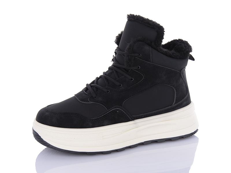Кроссовки OkShoes (36-41) YB063-1 (зима)