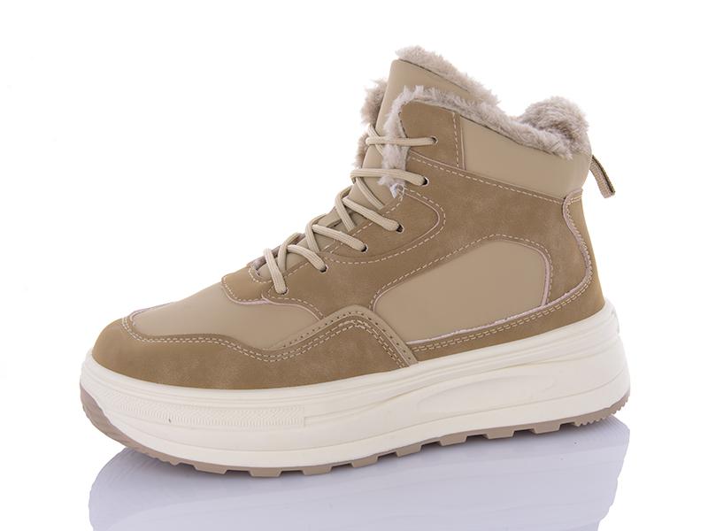 Кроссовки OkShoes (36-41) YB063-2 (зима)