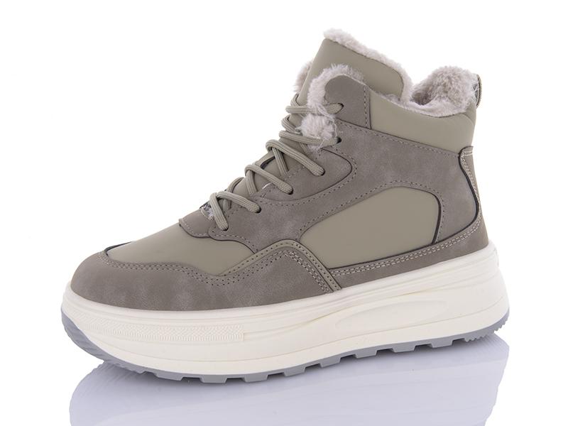 Кроссовки OkShoes (36-41) YB063-3 (зима)