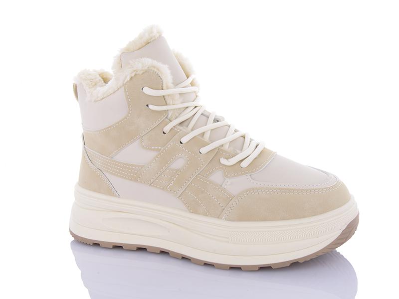 Кроссовки OkShoes (36-41) YB065-4 (зима)