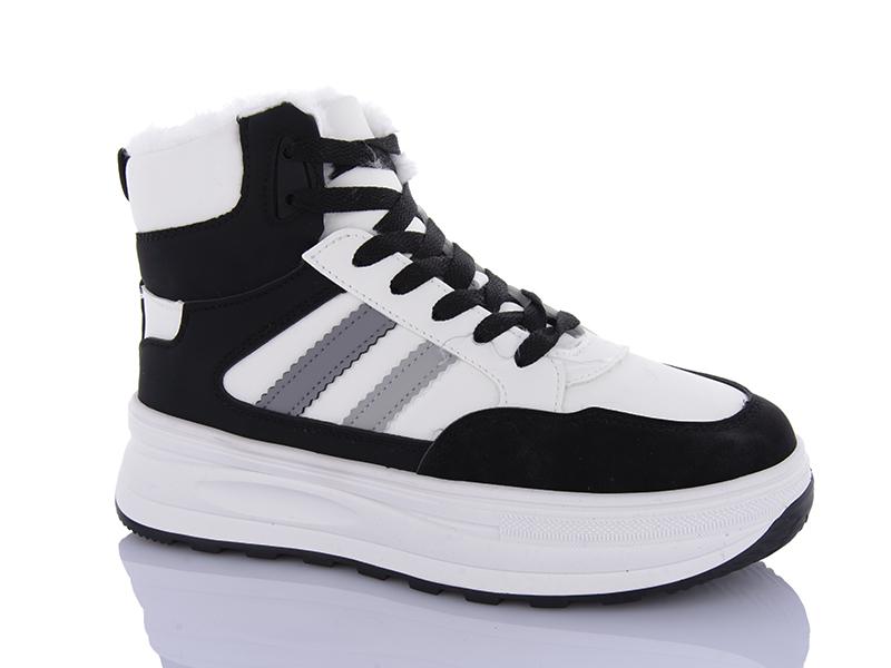 Кроссовки OkShoes (36-41) YB069-1 (зима)