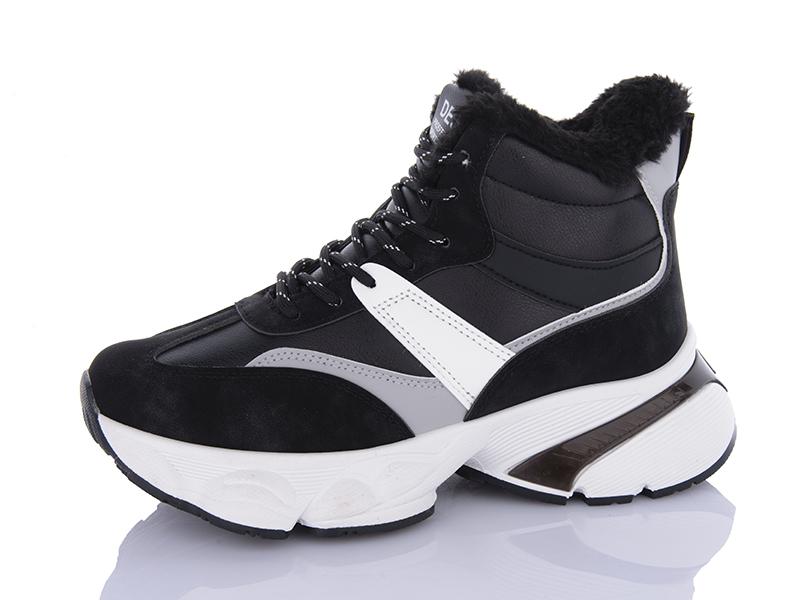 Кроссовки OkShoes (36-41) YB071-1 (зима)