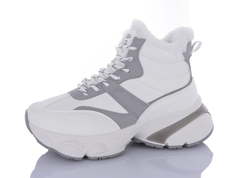 Кроссовки OkShoes (36-41) YB071-2 (зима)