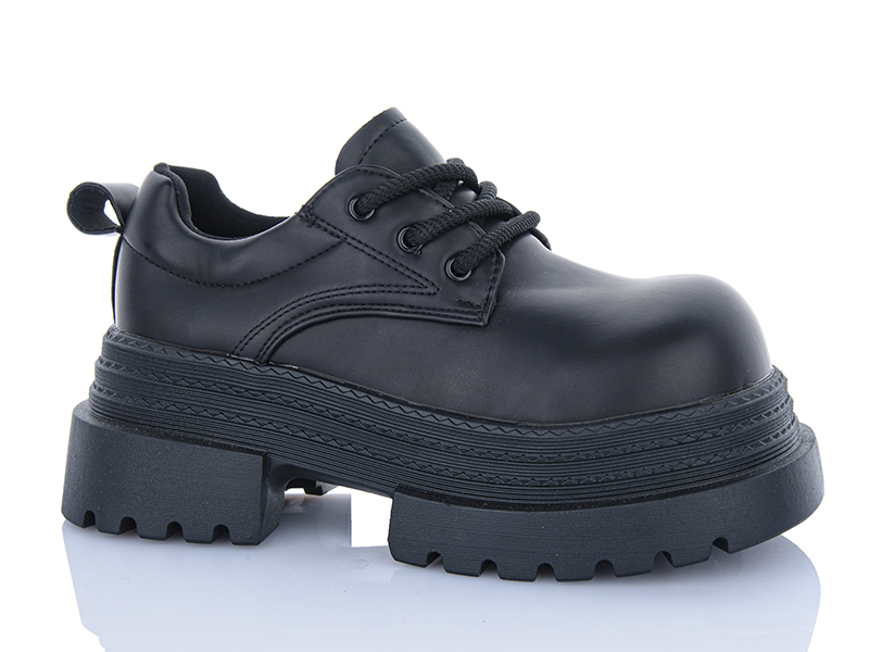 Туфли VIOLETA (36-40) 197-210 black (деми)