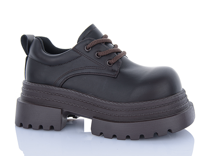Туфли VIOLETA (36-40) 197-210 brown (деми)
