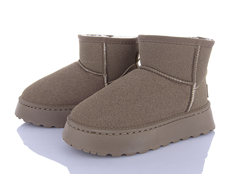 Угги DeMur (36-40) 231011-2 brown -2025 (зима)