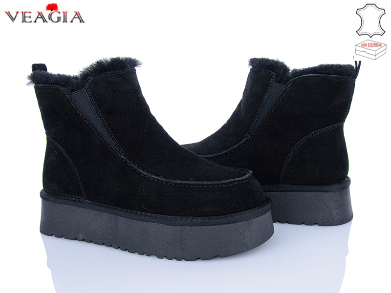 Угги ADA (36-41) FW27 black (зима)