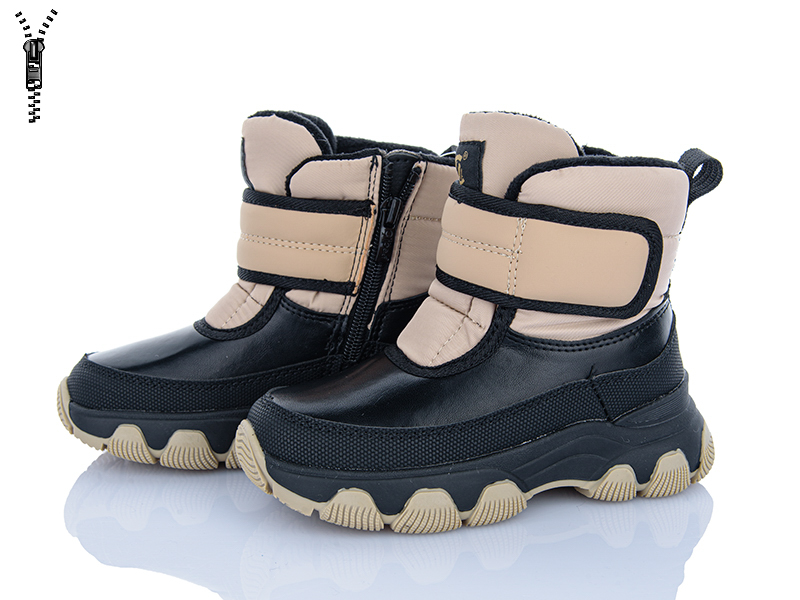 Ботинки Apawwa (27-32) HB555 khaki (зима)